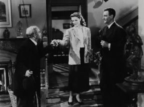 Barry Fitzgerald (a sinistra, nella foto) in una scena di Un uomo tranquillo (1952) di J. Ford.De Agostini Picture Library