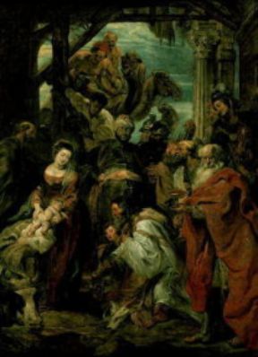 Pieter Paul Rubens. L'Adorazione dei Magi (Anversa, MusÃ©e Royal des Beaux-Arts).Anversa, MusÃ©e des Beaux-Arts