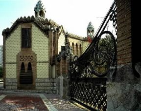 Antoni GaudÃ­. La casa del portiere del Finca GÃ¼ell a Barcellona.De Agostini Picture Library
