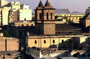 Cordoba (Argentina). Veduta dei campanili della chiesa dei Gesuiti (sec. XVII).De Agostini Picture Library / M. Leigheb