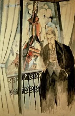 Philippe Soupault in un dipinto di R. Delaunay (Washington, Hishorn Museum).Washington Hishorn Museum