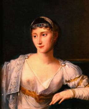 Maria Paolina Bonaparte in un ritratto di R. LefÃ¨vre.De Agostini Picture Library/G. Dagli Orti