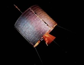 Early Bird . L'Intelsat 1 lanciato in orbita geostazionaria nel 1965. NASA