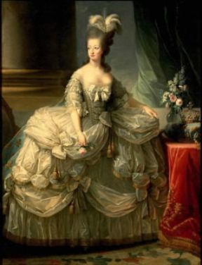 Maria Antonietta, d'Asburgo-Lorena, regina di Francia, in un ritratto di A. Roslin (Versailles, Museo).De Agostini Picture Library/G. Dagli Orti