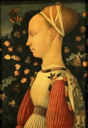 Antonio Pisano, detto il Pisanello. Ritratto di principessa (Parigi, Louvre).De Agostini Picture Library/A. Dagli Orti