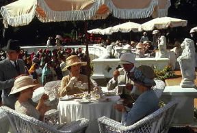 David Lean. Una scena tratta dal film Passaggio in India (1984).De Agostini Picture Library