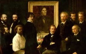 Henri Fantin-Latour. Omaggio a Delacroix (Parigi, MusÃ©e d'Orsay).Parigi, MusÃ©e d'Orsay