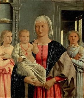 Piero della Francesca. Madonna di Senigallia (Urbino, Galleria Nazionale delle Marche).Urbino, Galleria Nazionale delle Marche