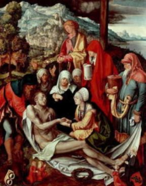 Albrecht DÃ¼rer . Compianto sul Cristo morto (Monaco, Alte Pinakothek).De Agostini Picture Library
