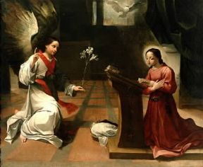 Ludovico Carracci. Annunciazione (Bologna, Pinacoteca Nazionale).De Agostini Picture Library/A. De Gregorio