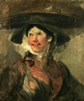 William Hogart. La venditrice di gamberi (Londra, National Gallery).Londra, National Gallery