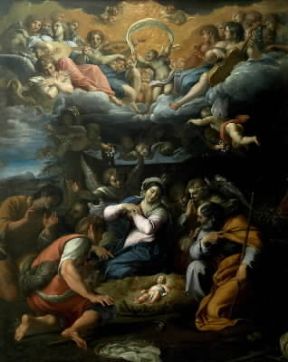 Annibale Carracci. Adorazione dei pastori (OrlÃ©ans, MusÃ¨e des Beaux-Arts).De Agostini Picture Library/G. Nimatallah