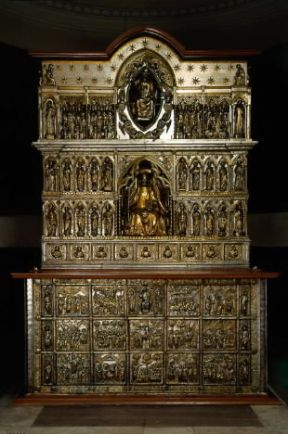 Argento. Altare di S. Jacopo, sec. XIII-XIV (Pistoia, Duomo).De Agostini Picture Library/G. Nimatallah