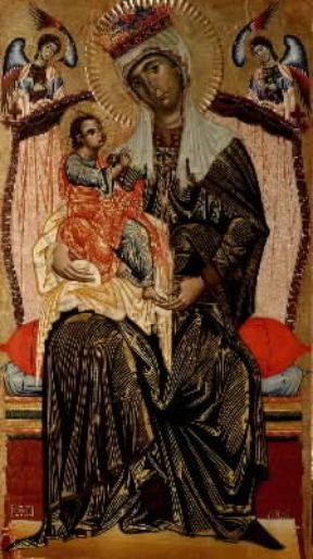 Coppo di Marcovaldo. Madonna col Bambino (Orvieto, Museo dell'Opera del Duomo).De Agostini Picture Library / G. Nimatallah
