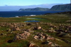 Finnmark. Le coste del Syltefjorden a Varanger.De Agostini Picture Library/G. Roli