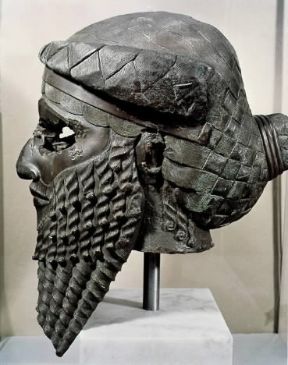 Akkad. Testa bronzea raffigurante probabilmente Sargon (Baghdad, Iraq Museum).De Agostini Picture Library/M. Seemuller