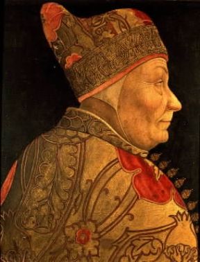 Francesco Foscari in un ritratto di Gentile Bellini (Venezia, Museo Civico Correr).De Agostini Picture Library