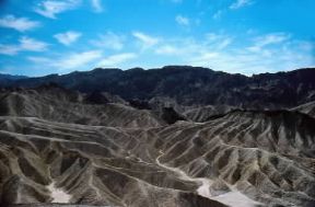 America. Sezione della Death Valley in California, uno dei luoghi piÃ¹ aridi del continente americano.De Agostini Picture Library/G. Canuti