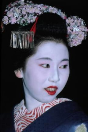 Asia. Una donna giapponese.De Agostini Picture Library/M. Bertinetti