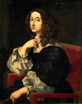 Cristina di Svezia in un ritratto di S. Bourbon (Versailles, Museo).De Agostini Picture Library / G. Dagli Orti