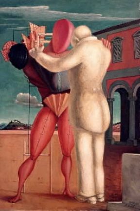 Giorgio De Chirico . Il ritorno del figliol prodigo (Milano, Galleria d'Arte Moderna).De Agostini Picture Library/M. Carrieri