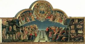 Giudizio. Il Giudizio universale del Beato Angelico (Firenze, Museo di San Marco).De Agostini Picture Library / G. Nimatallah