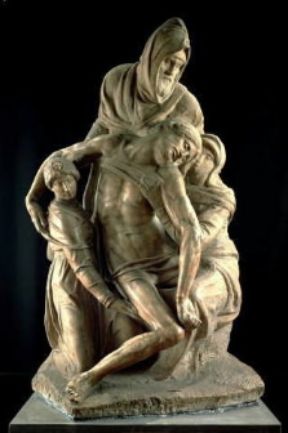 Michelangelo Buonarroti. PietÃ  (Firenze, duomo).De Agostini Picture Library/G. Nimatallah