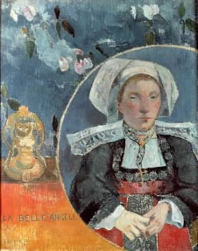 Paul Gauguin. La bella AngÃ¨le (Parigi, MusÃ©e d'Orsay).De Agostini Picture Library/G. Dagli Orti