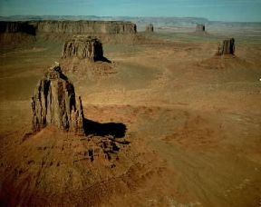 Stati Uniti . Veduta della Monument Valley in Arizona.De Agostini Picture Library/Pubbliaerfoto