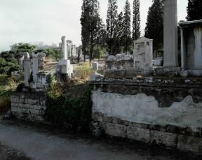 Ceramico. Veduta del cimitero del Ceramico.De Agostini Picture Library/G. Dagli Orti