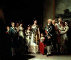 Francisco Goya y Lucientes. La famiglia di Carlo IV (Madrid, Prado).Madrid, Prado