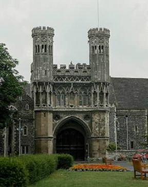 Canterbury. I resti del convento di St. Augustine.De Agostini Picture Library/G. Nimatallah