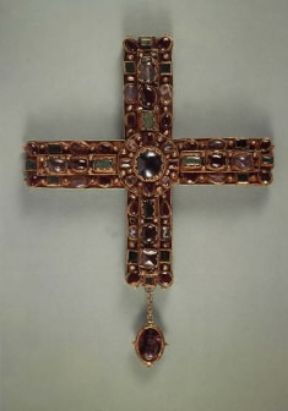 Croce di Berengario I conservata nel Tesoro della cattedrale di Monza.De Agostini Picture Library/M. Carrieri