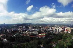 Uganda. Veduta della capitale Kampala.De Agostini Picture Library/K. Muller