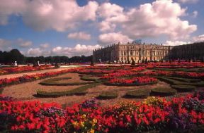 Versailles. Il Palazzo Reale con il parco.De Agostini Picture Library/G. SioÃ«n