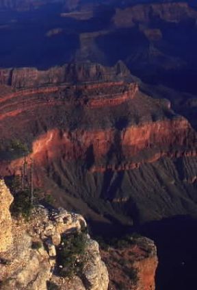 Canyon . Veduta aerea di un tratto del Grand Canyon (Arizona) inciso dal fiume Colorado.De Agostini Picture Library/G. SioÃ«n