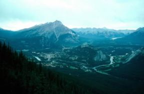 Alberta. Il Parco Nazionale di Banff.De Agostini Picture Library/M. Bertinetti