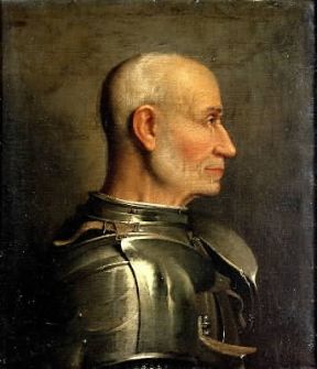 Bartolomeo Colleoni in un ritratto di G. B. Moroni.De Agostini Picture Library / M. Carrieri