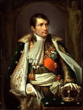 Francia. Napoleone I Bonaparte in un ritratto di A. Appiani (Vienna, Kunsthistorisches Museum).De Agostini Picture Library/G. Nimatallah