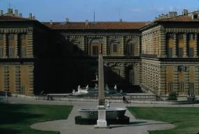Bartolomeo Ammanati. Il cortile di Palazzo Pitti a Firenze.De Agostini Picture Library/A. Vergani