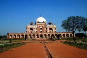 Delhi . Il mausoleo di Humayun.De Agostini Picture Library/M. Bertinetti