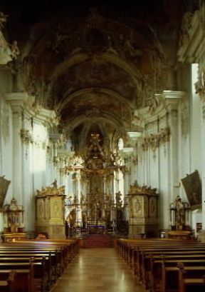 Germania. Interno della chiesa di St. Paulin a Treviri.De Agostini Picture Library/N. Cirani