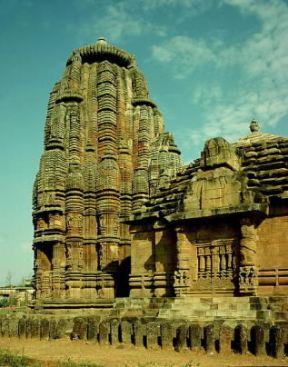Induismo . Il tempio di Rajarani di Bhubaneswar.De Agostini Picture Library/G. Nimatallah