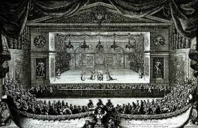 Commedia. Il malato immaginario di MoliÃ¨re rappresentato a Versailles.De Agostini Picture Library / M. Seemuller