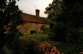 Cottage. Cottage della campagna inglese.De Agostini Picture Library / G. Wright