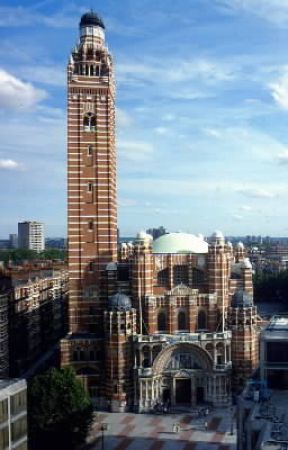 John Francis Bentley . La cattedrale cattolica di Westminster a Londra.De Agostini Picture Library