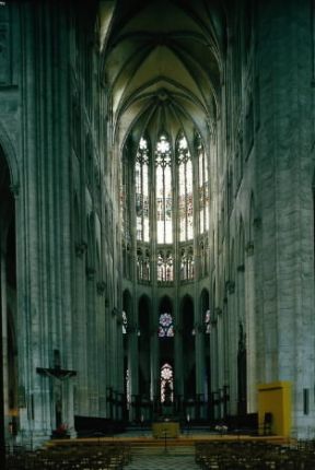 Beauvais . Interno della cattedrale di St.-Pierre.De Agostini Picture Library/N. Cirani