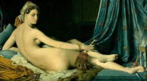 Jean-Auguste-Dominique Ingres . Grande odalisca (1819; Parigi, Louvre).De Agostini Picture Library/G. Dagli Orti