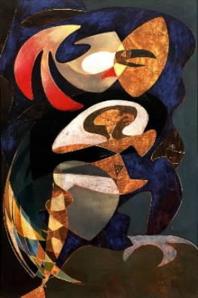 Max Ernst. The Weatherman (Venezia, Museo d'Arte Moderna-Ca' Pesaro).De Agostini Picture Library/A. Dagli Orti