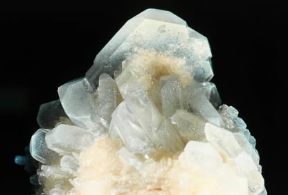 Borace. Cristalli del minerale.De Agostini Picture Library/C. Bevilacqua